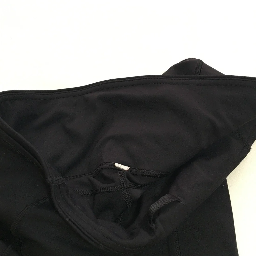 Lululemon Leggings Womens Size 8 Black High Rise Side Pockets